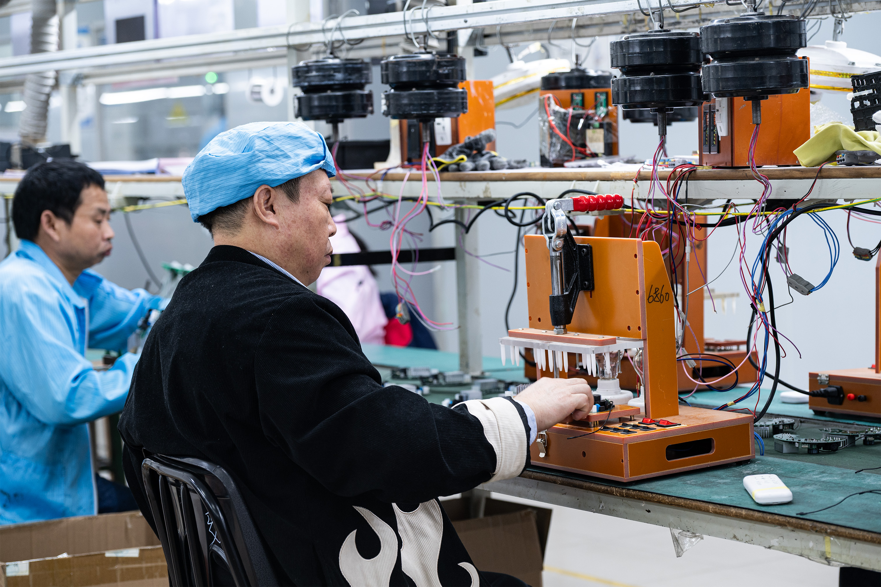 GMIC embedded hardware reflow soldering line