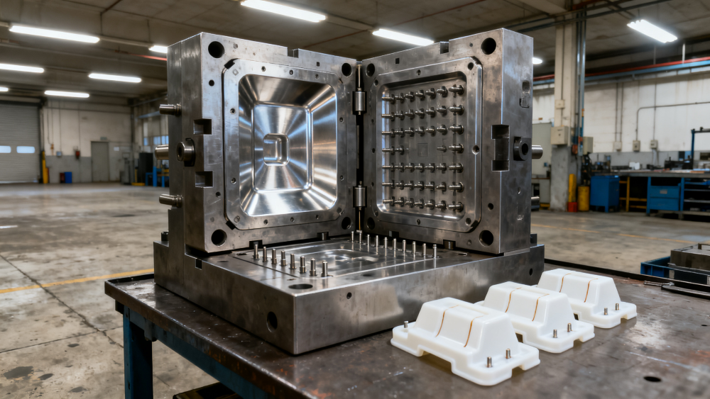 Steel injection mold tool