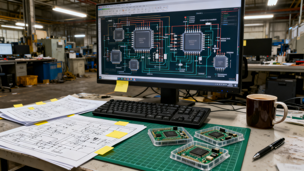 Hardware architecture — System and board-level design for on-device voice and edge AI.