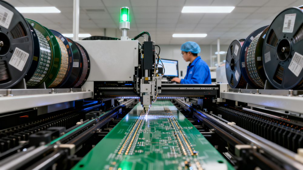 Manufacturing — SMT, assembly, testing, and QC for production at scale.