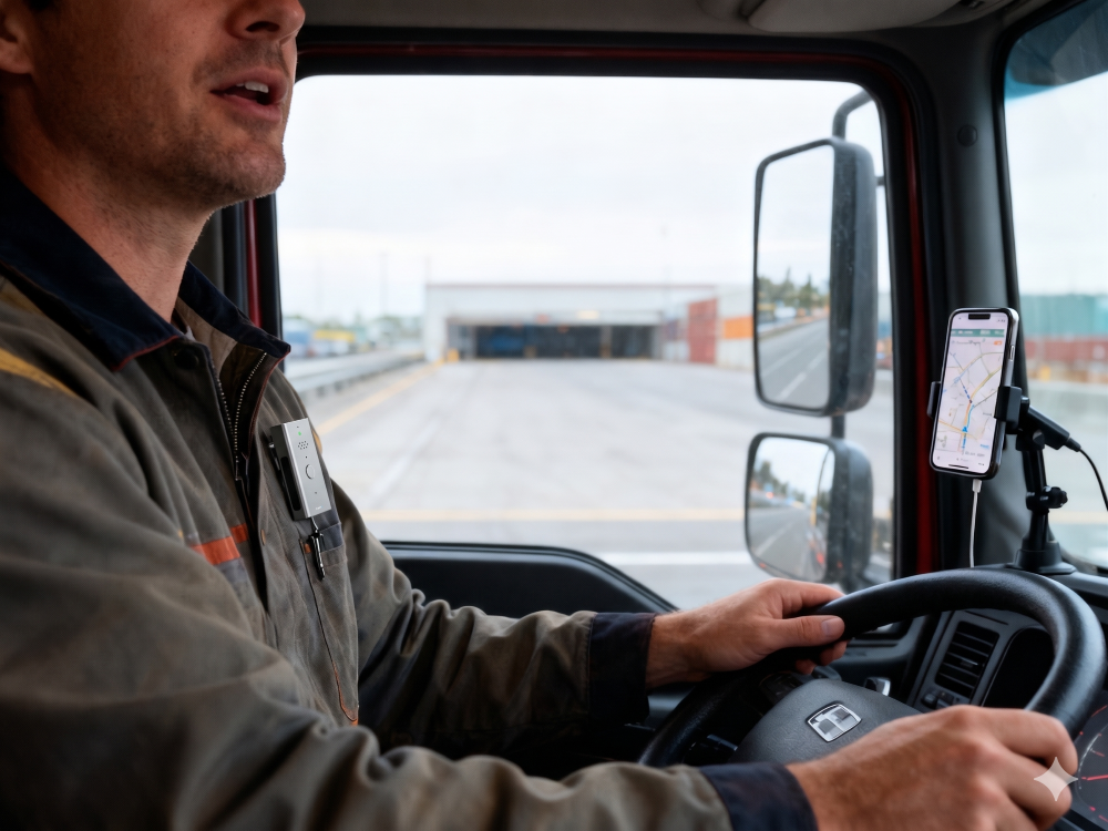 GMIC voice hardware for transportation and logistics